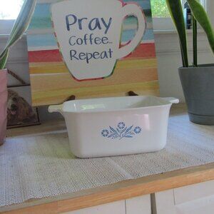 Corning Ware Blue Cornflower Petite Casserole Dish P - 4 - B, 1 -1/2 Qt - No Lid
